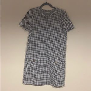 Zara dress houndstooth
